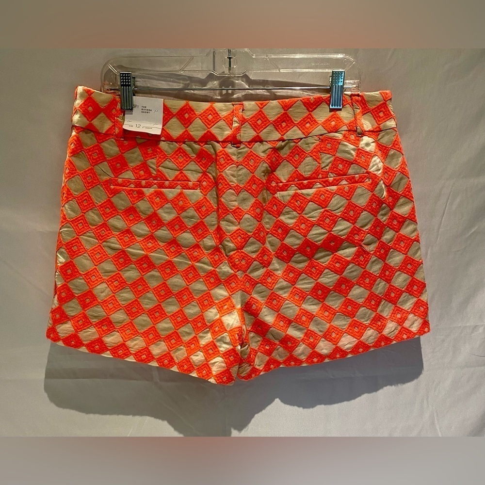 Ann Taylor Loft Embroidered Riviera Short, size 12, NWT - Picture 2 of 7